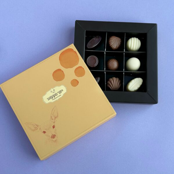 מארז תשעה פרלינים