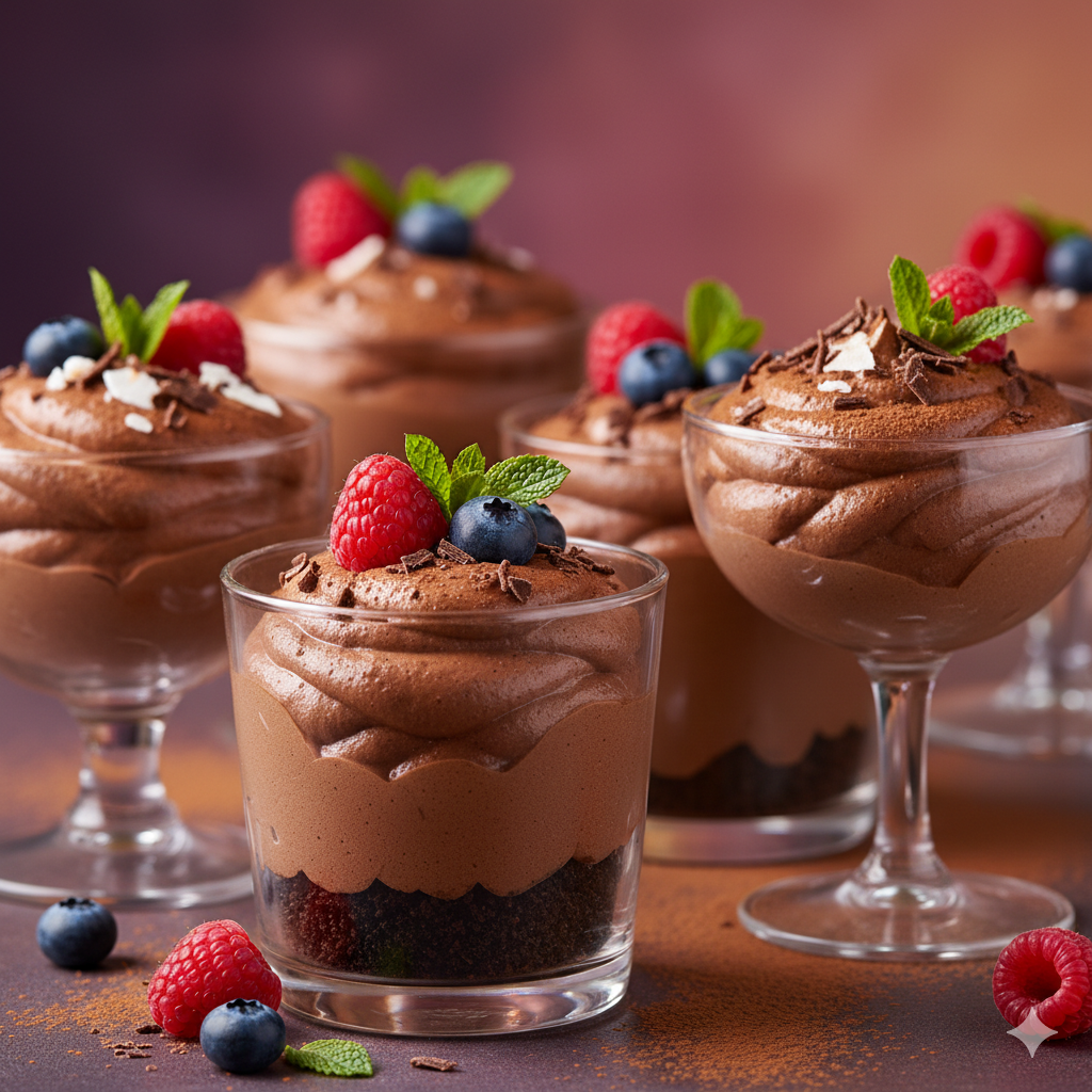 מוס שוקולד פרווה